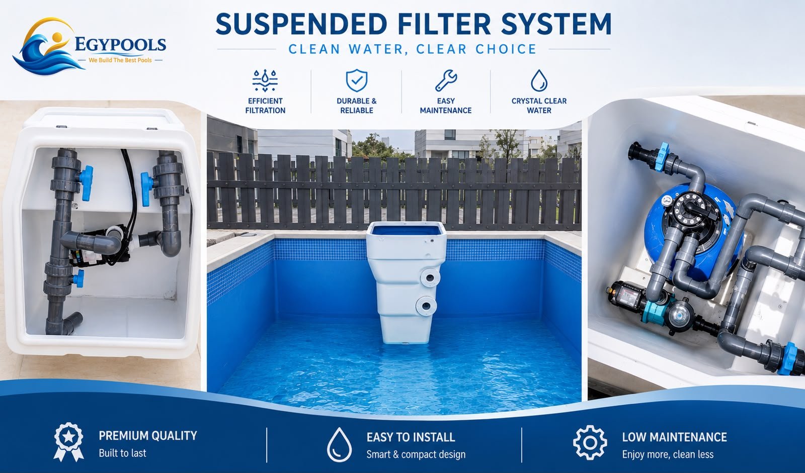 Suspended filter system
