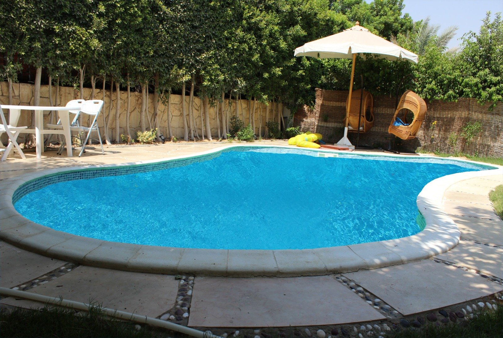Private villa swimming pool