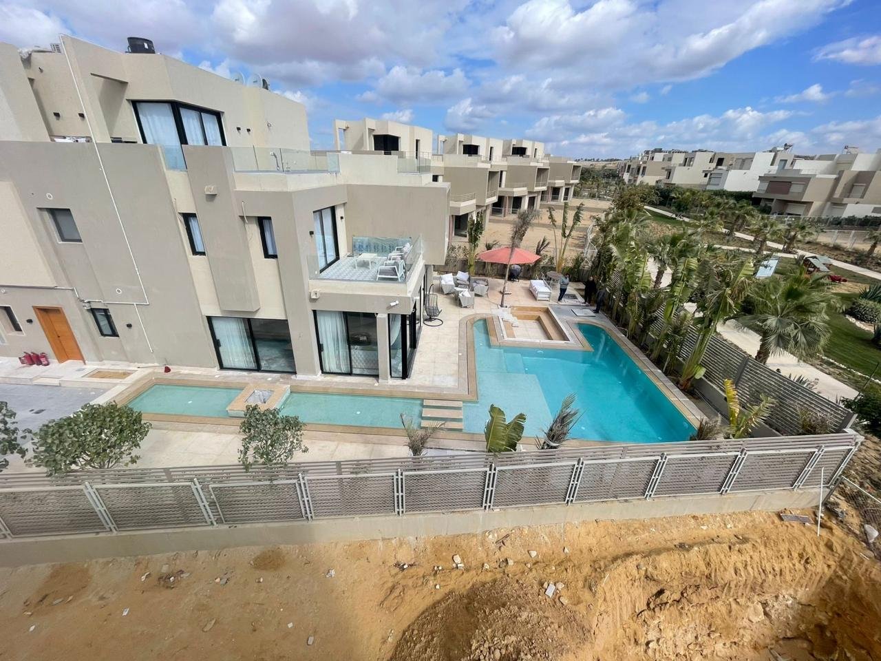 Private villa swimming pool