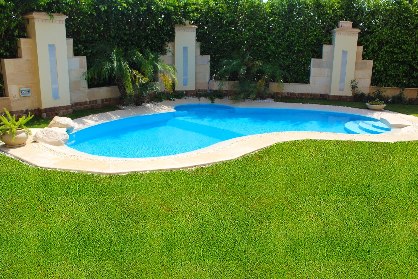 Private villa swimming pool