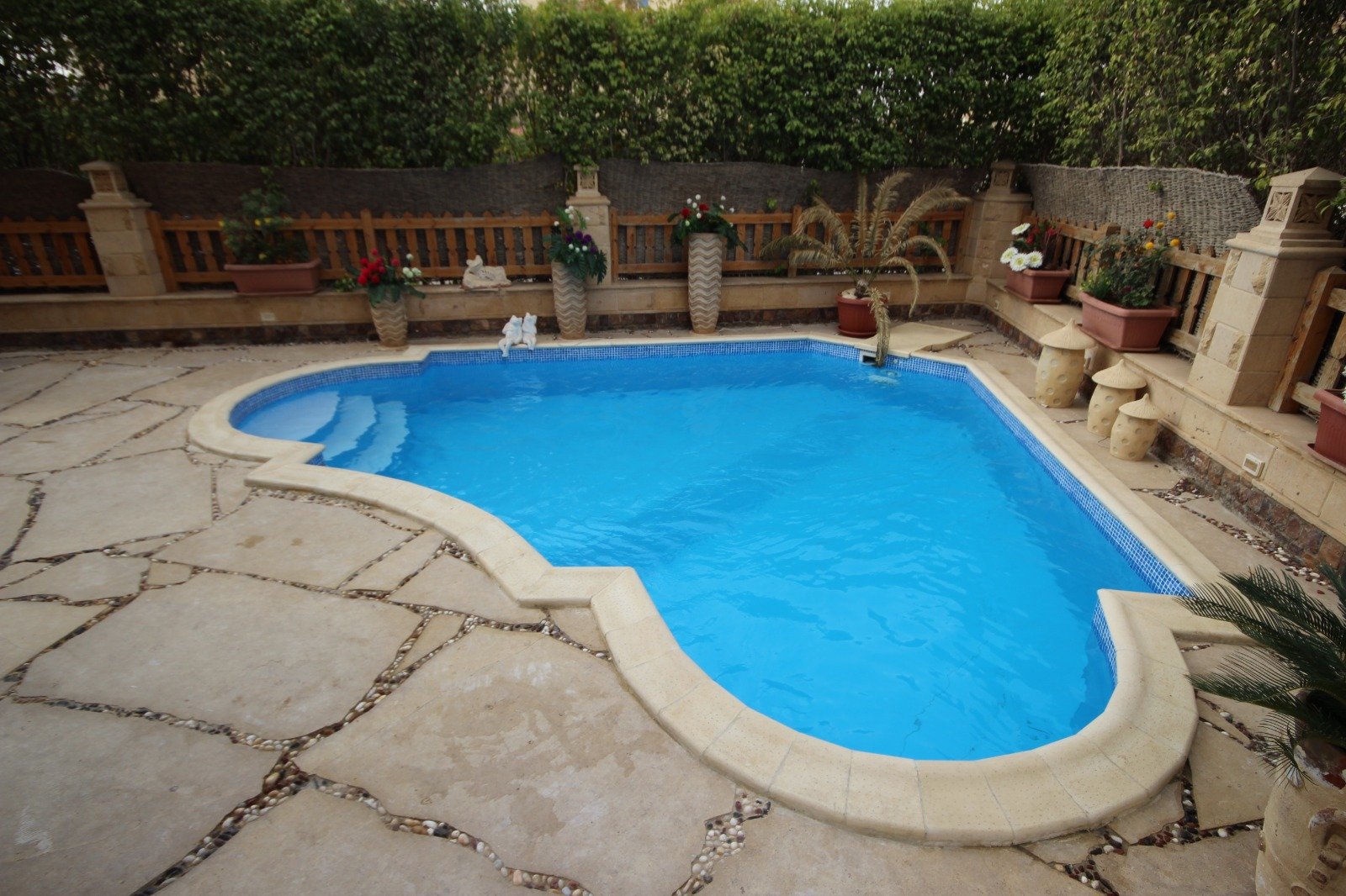 Private villa swimming pool