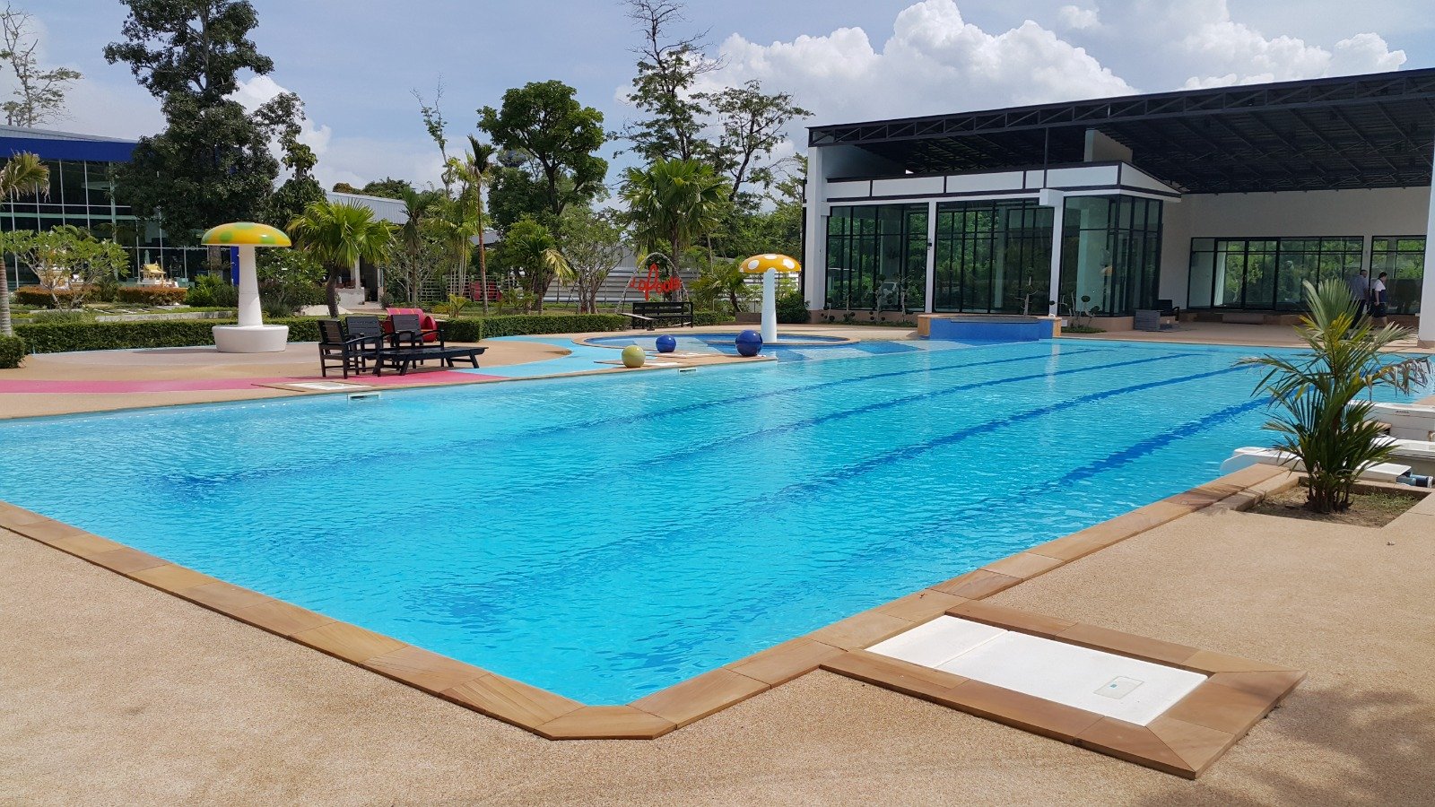 Public and hospitality swimming pool